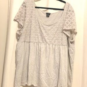 Torrid Lace Detail Top